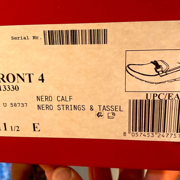 Brand new never used loafers with dust bag & Box made in Italy - Picture 5 of 7